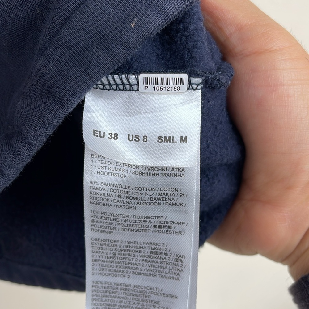 Bogner Navy and White Women's Sweater As Is - Picture 5 of 13